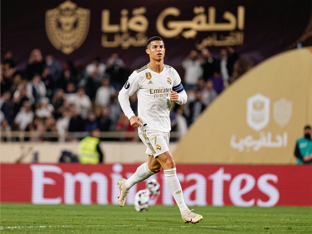 利雅得官方否认C罗续约受阻:正努力留下他 对于利雅得而言,留住C罗无疑意味着品牌升